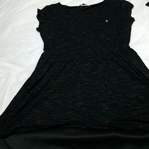 As U Wish Black, Blue, Red, & Gold Dress (L)